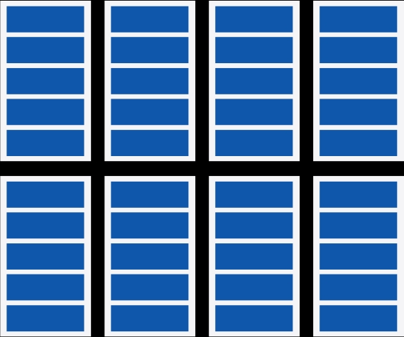 Illustration mehrerer Server