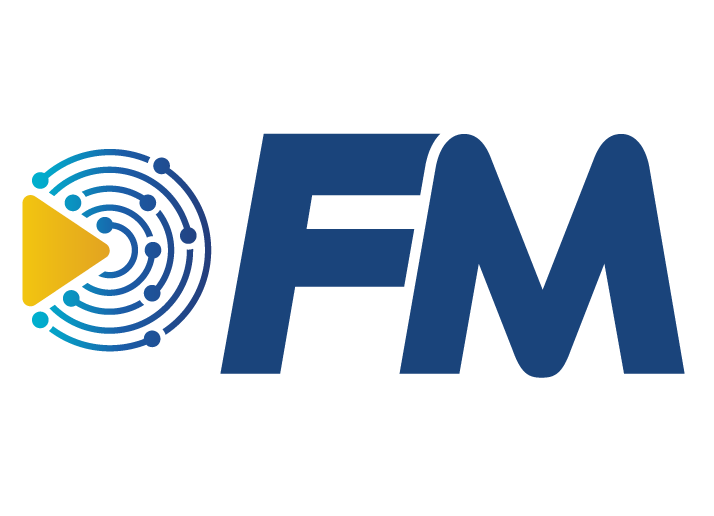 .fm domain logo